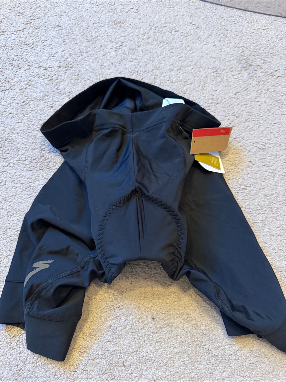 Men's Black RBX Cycling Shorts NWT